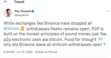 Binance раскрывает инцидент, который заставил его заморозить вывод BTC