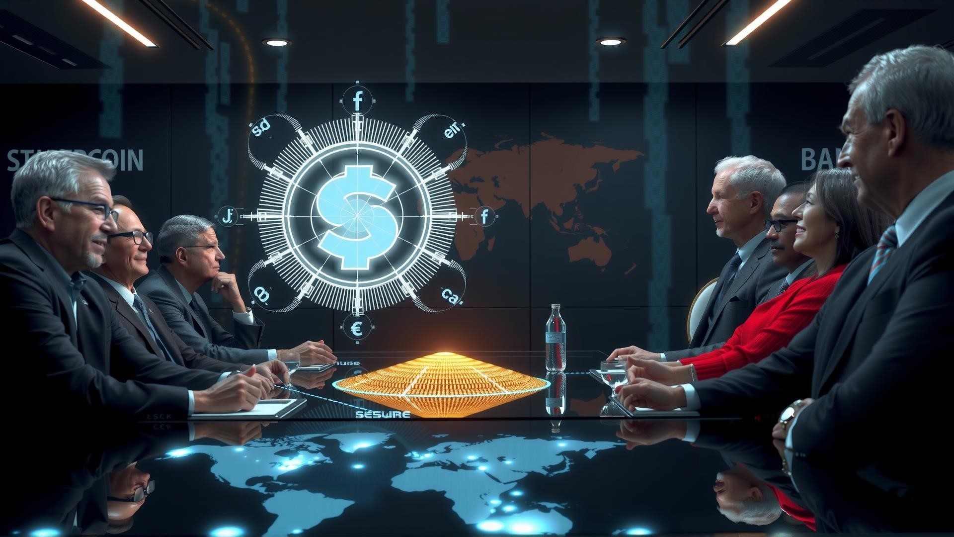 Bank of America, Citi и Goldman Sachs обсуждают единый стейблкоин