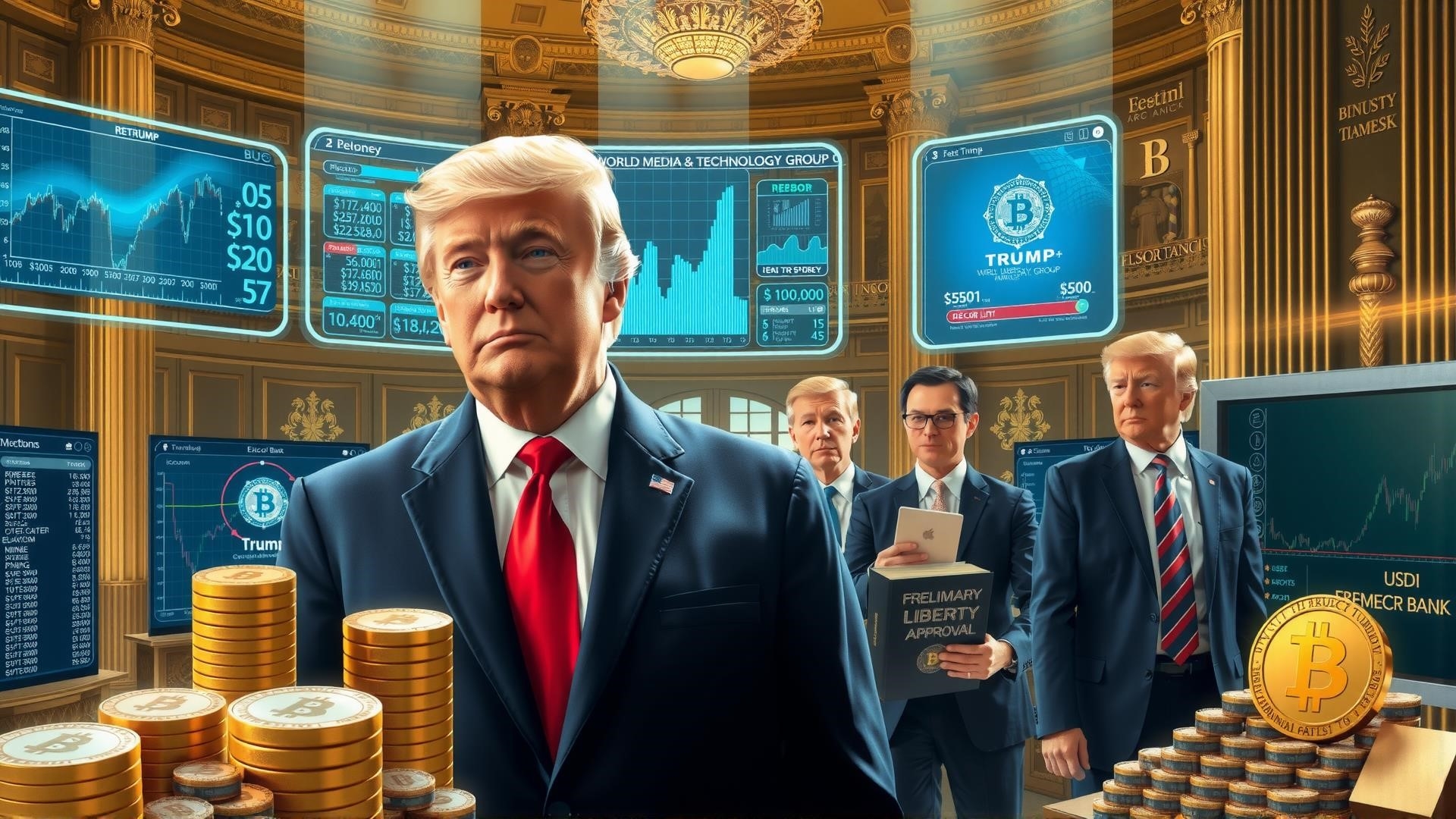Второй срок Трампа принесет его семье $1 млрд в криптовалюте: Отчет