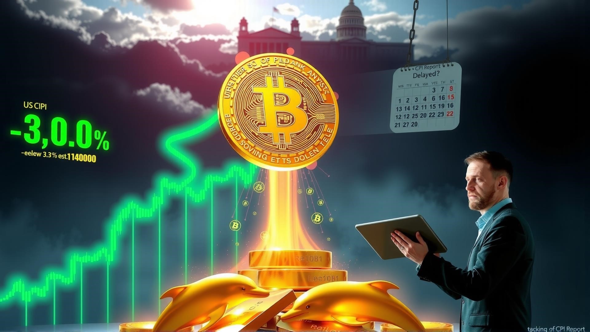 Замедление инфляции дает биткоину простор для роста, но риски падения таятся: аналитики