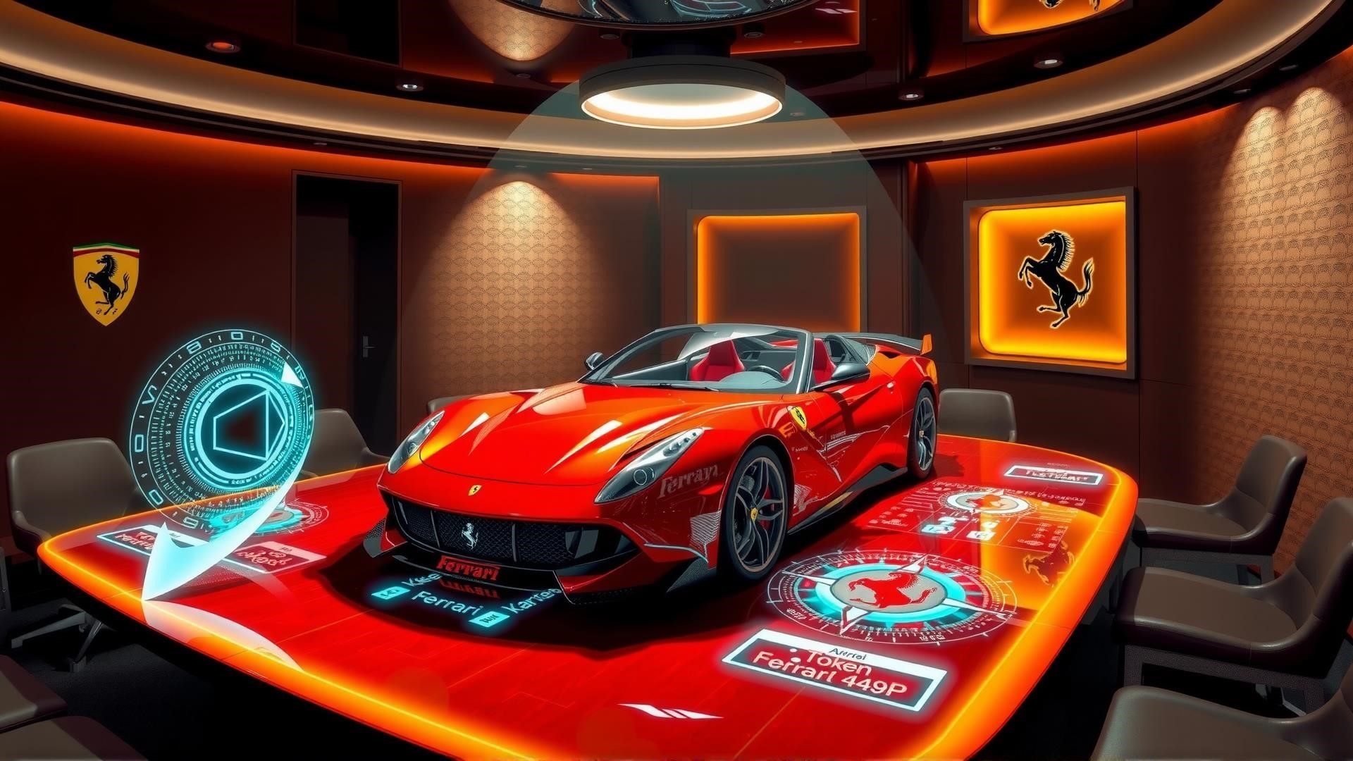 Ferrari запустит цифровой токен для ставок на болид-победитель Ле-Мана