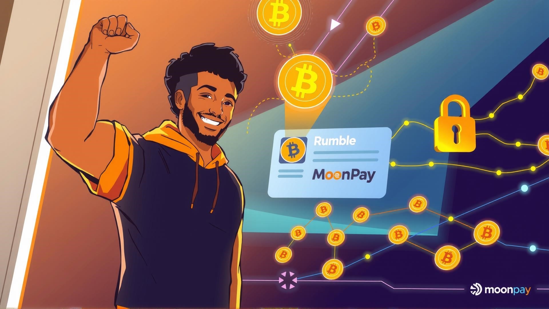 Rumble и Tether добавят биткойн-чаевые для создателей контента