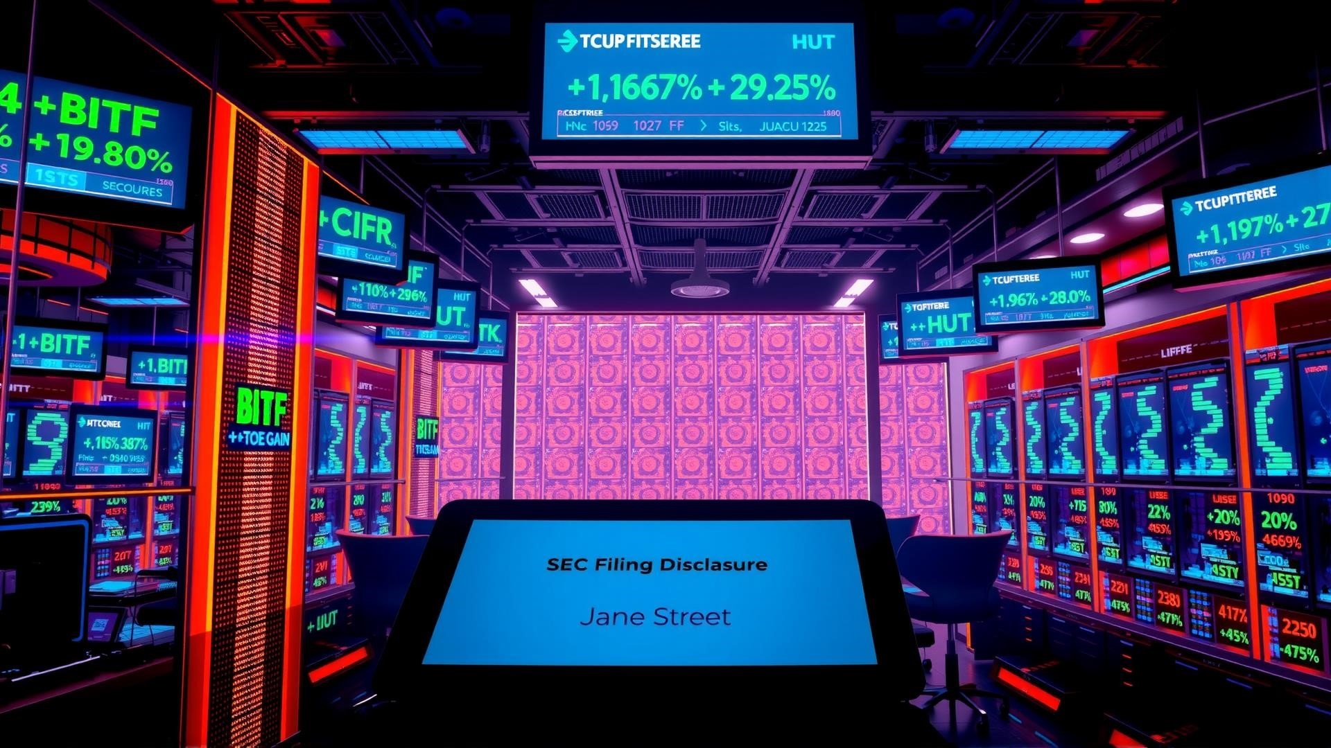 Биткоин-майнеры укрепляют позиции после раскрытия долей Jane Street